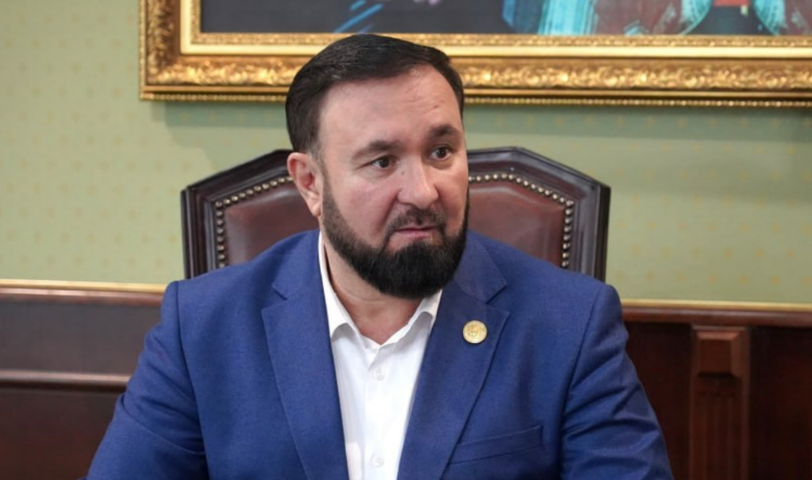 Mansur Soltayev. Screenshot from his Telegram channel, July 26, 2026, https://t.me/chechombudsman/6171.