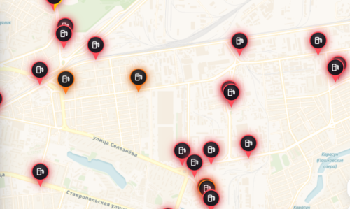The fuel situation in Krasnodar according to Gdebenz.ru service. Data as of 20:35 MSK 02.07.26.