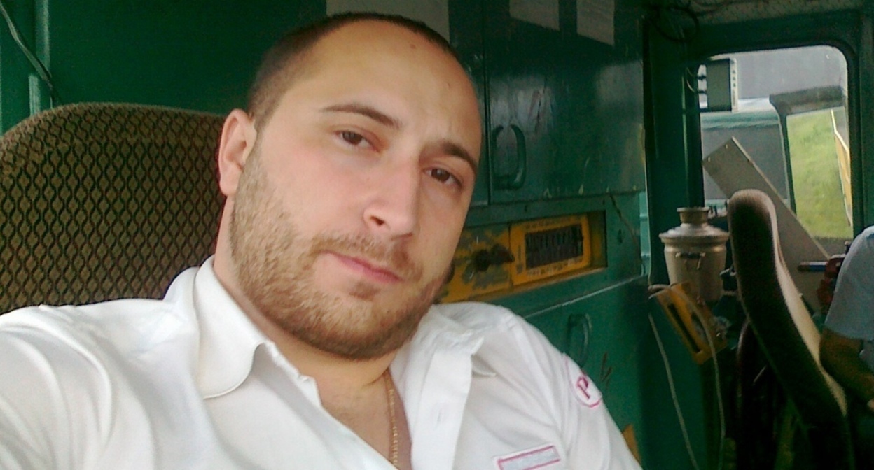 Alexander Shabanov. Photo from his personal page on the social network "VKontakte".