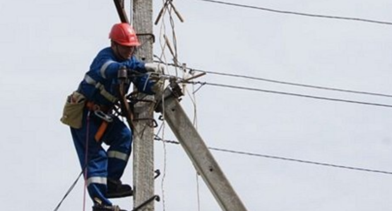 Repair of the transmission line. Screenshot from the Telegram channel of the press service of the Akhtyn district administration dated 12.07.26, https://t.me/pressa_akhty/25099.