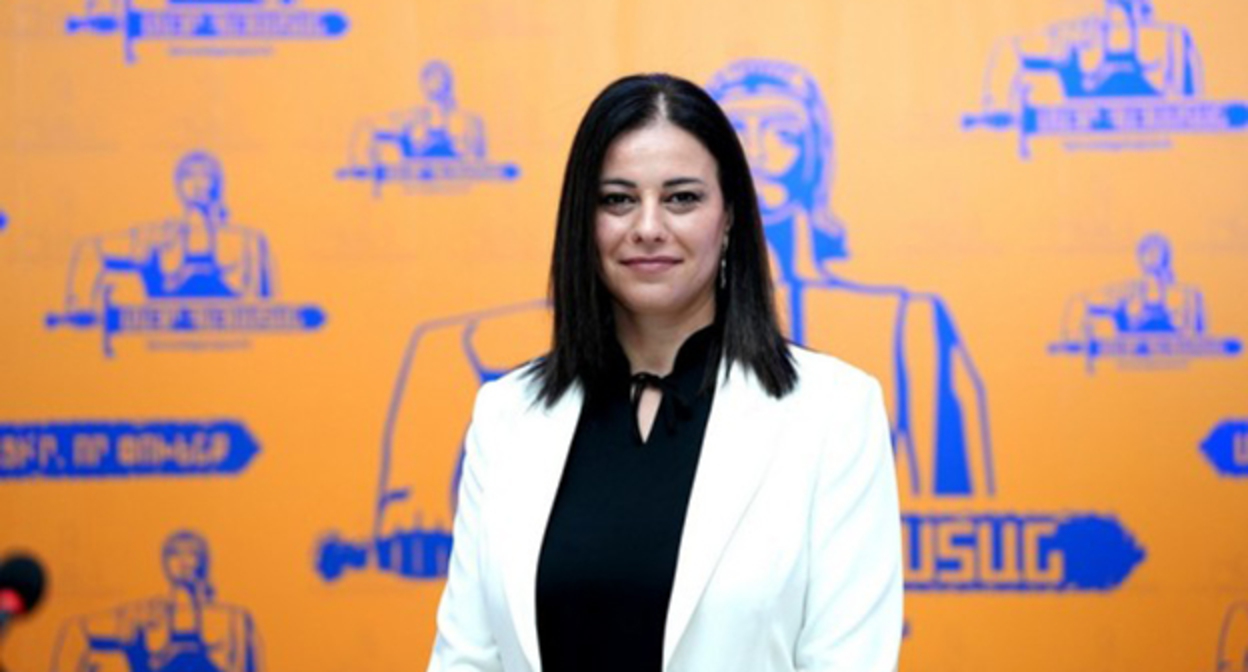 Arekhnaz Manukyan. Photo: https://www.aysor.am/ru Arekhnaz Manukyan. Photo: https://www.aysor.am/ru