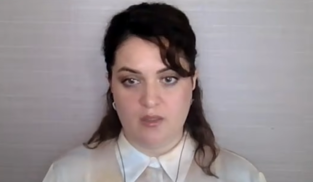 Larisa Tupcokova. Frame from the video https://www.youtube.com/watch?v=WfgmPpScCng dated 15.08.26. Larisa Tupcokova. Frame from the video https://www.youtube.com/watch?v=WfgmPpScCng dated 15.08.26.