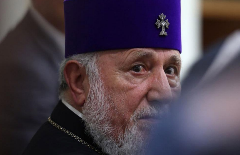 Karekin II. Screenshot photo Yerevan Today, https://t.me/rusyerevantoday/99386 Karekin II. Screenshot photo Yerevan Today, https://t.me/rusyerevantoday/99386