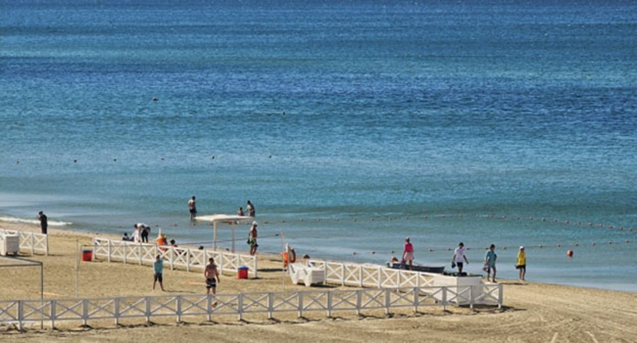 Beach in Anapa. Photo: Yuri Ozarovsky https://vk.ru/seaoz Beach in Anapa. Photo: Yuri Ozarovsky https://vk.ru/seaoz