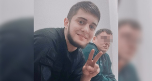 Said-Magomed Mintsayev. Frame from the video https://www.instagram.com/p/Dbvpf_EC9Uy (the activities of the company Meta (which owns Facebook, Instagram, and WhatsApp) are banned in Russia)