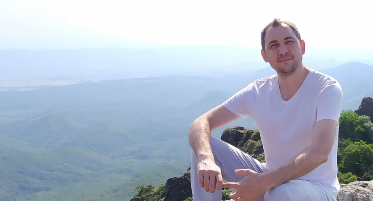 Nikolai Levshits (recognized as a foreign agent). Screenshot of a photo from his Facebook page (the activities of the company Meta, which owns the social network, are banned in Russia)