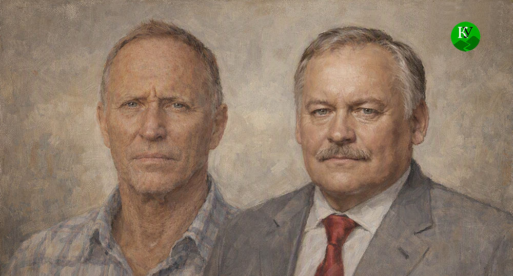 Vladimir Atamanchuk (left) and Konstantin Zatulin (right). Illustration created by "Caucasian Knot" using AI in the Copilot program. Vladimir Atamanchuk (left) and Konstantin Zatulin (right). Illustration created by "Caucasian Knot" using AI in the Copilot program.