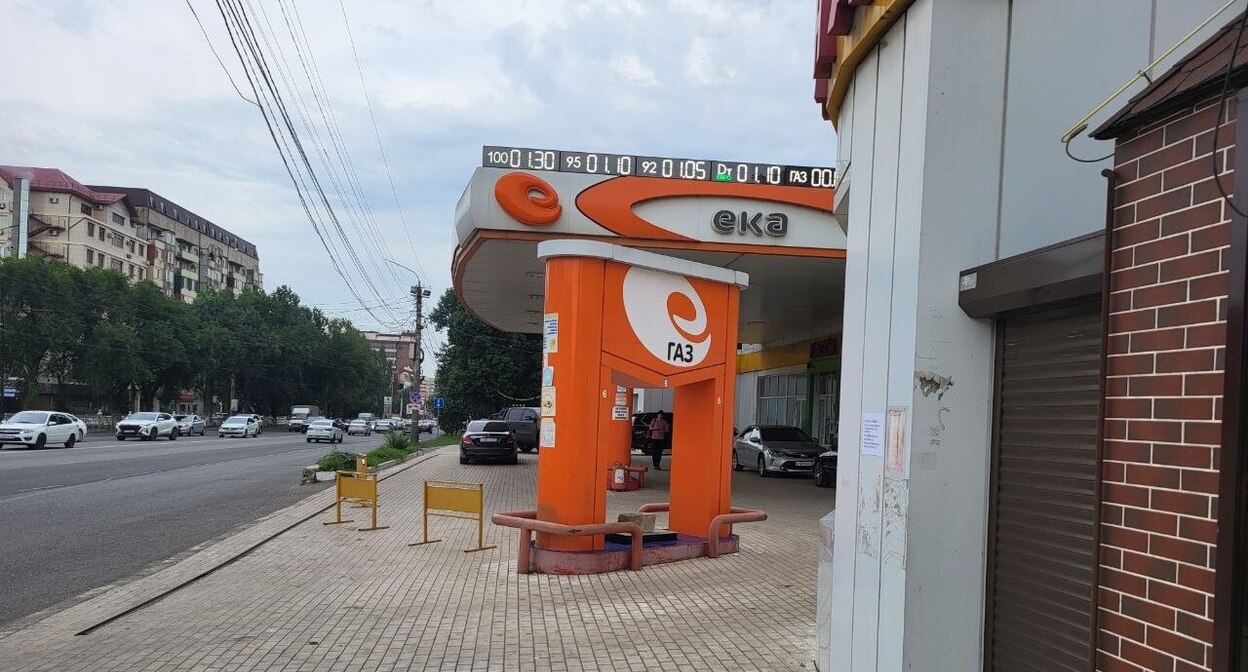 Gas station in Makhachkala. Photo of "Caucasian Knot"