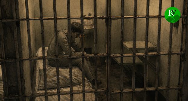 Inmate in a prison cell. Illustration created by "Caucasian Knot" using AI in the Copilot program. Inmate in a prison cell. Illustration created by "Caucasian Knot" using AI in the Copilot program.