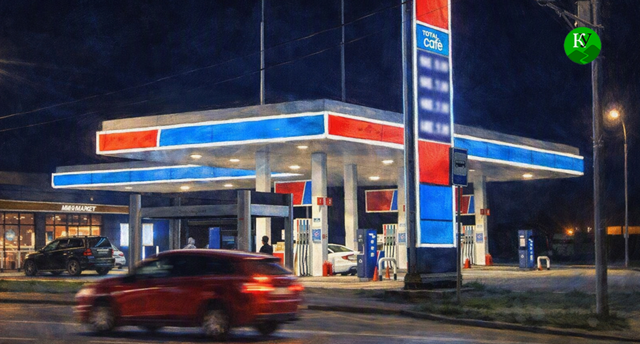 Gas stations in Krasnodar. Illustration created by "Caucasian Knot" using AI in the Copilot program. Gas stations in Krasnodar. Illustration created by "Caucasian Knot" using AI in the Copilot program.