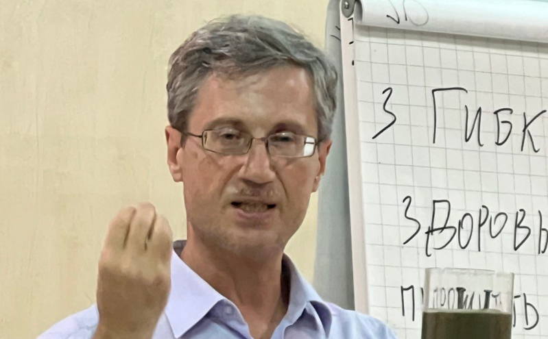 Roman Melnychenko. Screenshot from his Telegram channel dated 08.07.23, https://t.me/romanmelnichenko/831.