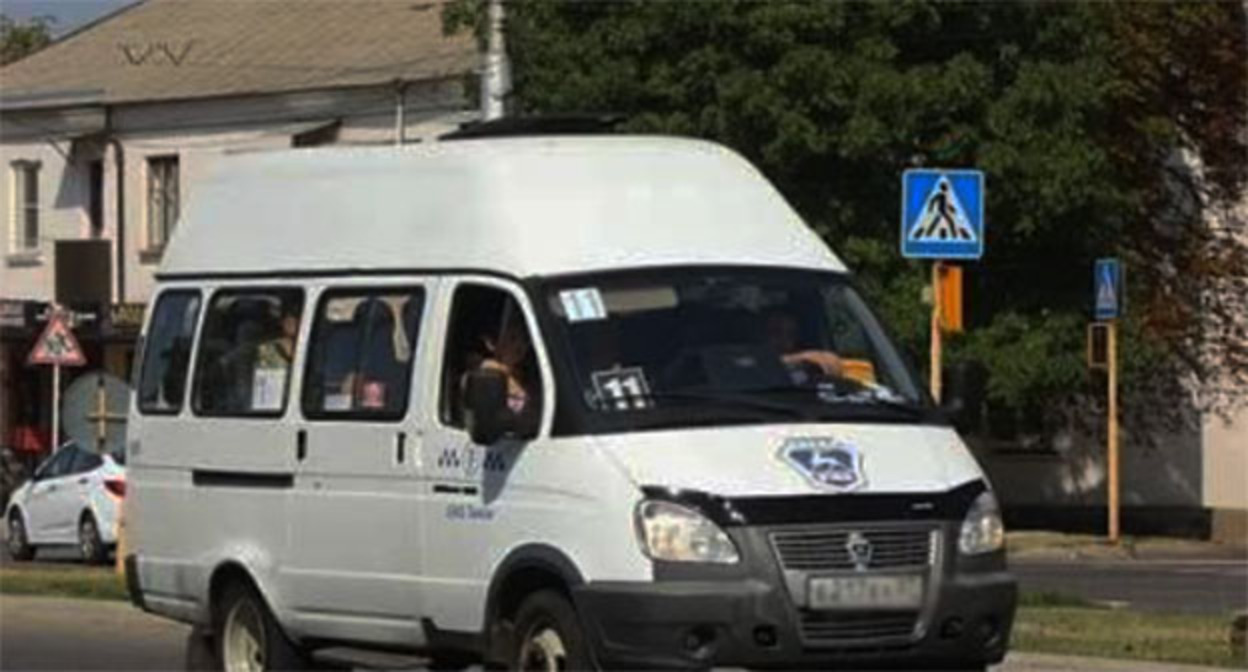 Minibus in Nalchik. Photo: https://www.instagram.com/p/DOIOJI2DKIS/ belongs to the company Meta, whose activities are banned in Russia. Minibus in Nalchik. Photo: https://www.instagram.com/p/DOIOJI2DKIS/ belongs to the company Meta, whose activities are banned in Russia.