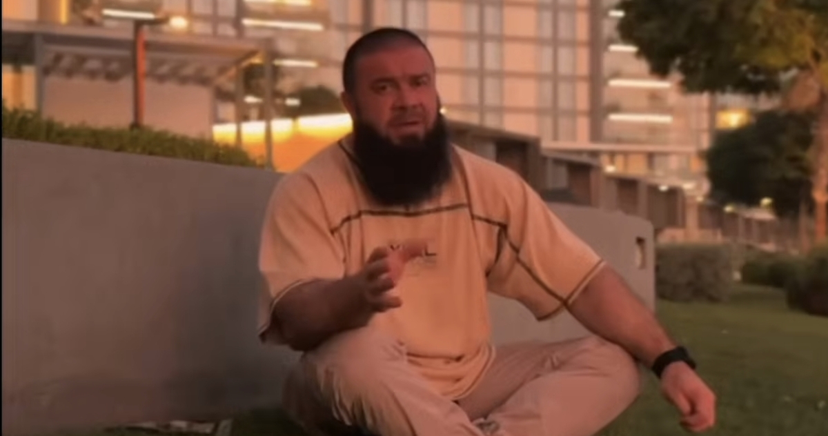 Andzor Khalilov. Screenshot from video https://www.youtube.com/watch?v=sQFssQnkgk8