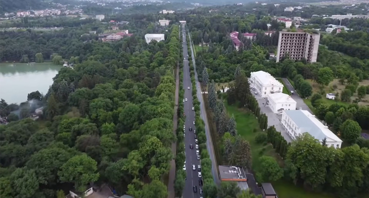Nalchik. Frame from the video https://www.youtube.com/watch?v=QwnWEk2MYUM Nalchik. Frame from the video https://www.youtube.com/watch?v=QwnWEk2MYUM