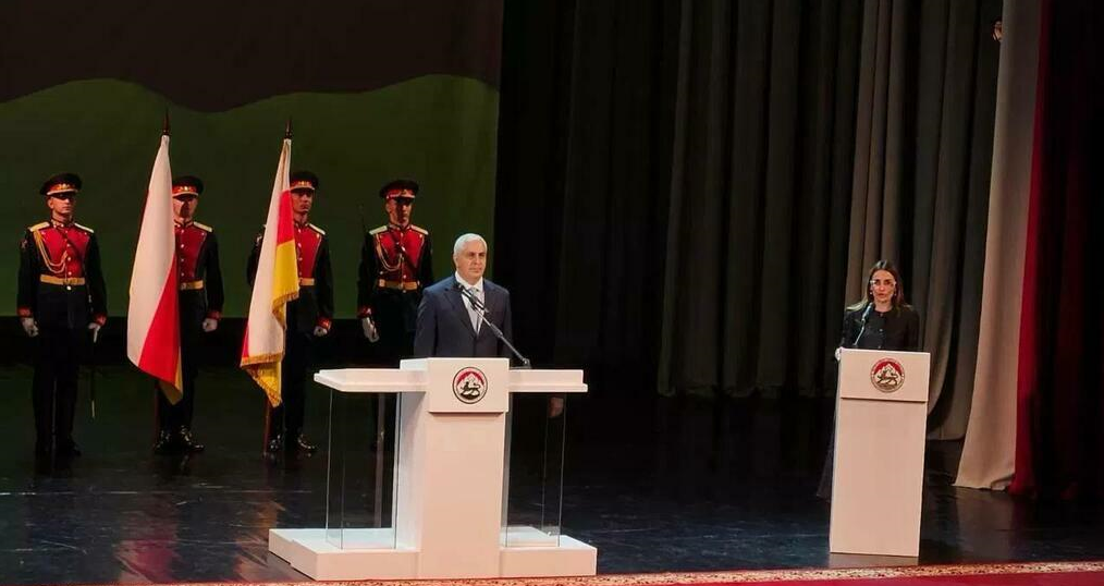 Inauguration of Marat Kambolov in South Ossetia. Agency "Res" - South Ossetia / https://cominf.org/node/1166571836