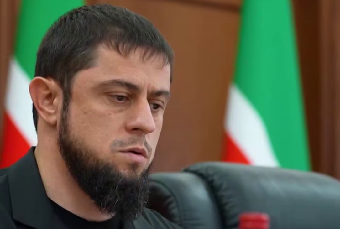 Ahmed Dudayev. A still from a video from Ramzan Kadyrov's Telegram channel dated 04.10.26, https://t.me/RKadyrov_95/6976 Ahmed Dudayev. A still from a video from Ramzan Kadyrov's Telegram channel dated 04.10.26, https://t.me/RKadyrov_95/6976