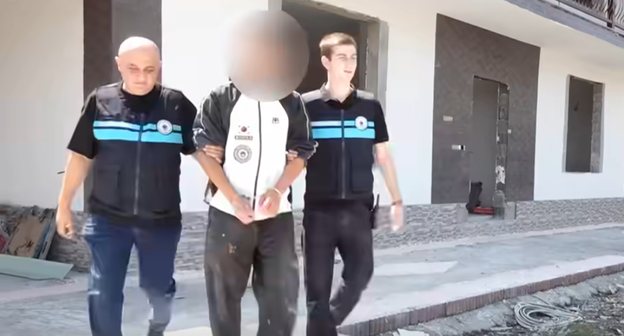 Arrest of an illegal immigrant in Georgia. Photo: Ministry of Internal Affairs of Georgia / Facebook*.