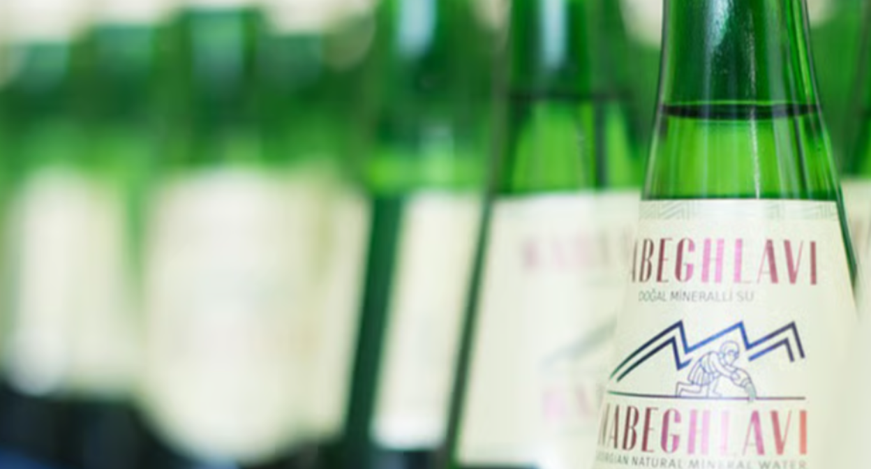 Mineral water "Nabeglavi". Screenshot from the company's website. https://healthywater.ge/product/nabeghlavi